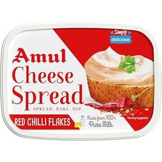AMUL CHEESE SPREAD RED CHILLI FLAKES 200G