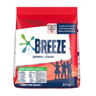 BREEZE POWDER POWER CLEAN 2.1KG