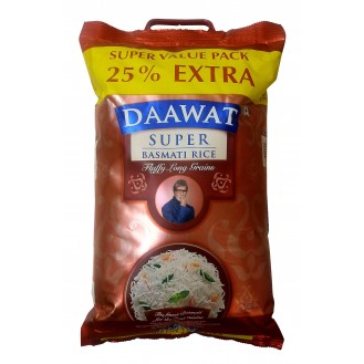 DAAWAT SUPER BASMATI 6.25KG
