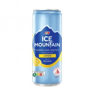 ICE MOUNTAIN SPARKLING LEMON CAN 325ML