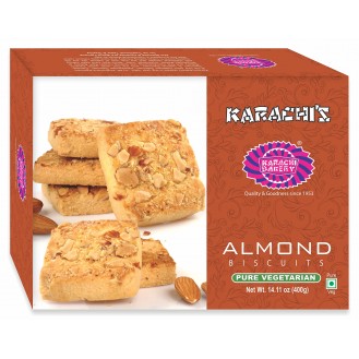 KARACHI SF ALMOND BISCUIT 400G