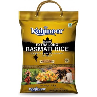 KOHINOOR EX LONG BASMATI RICE 5KG