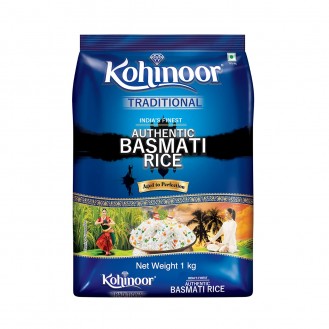 KOHINOOR EXTRA FLAVOUR BASMATI RICE 1KG