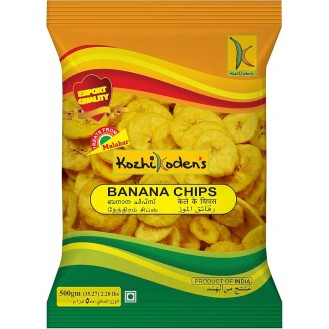 KOZHIKODANS BANANA CHIPS 500G