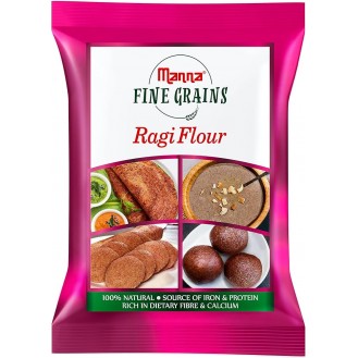MANNA PLAIN RAGI FLOUR 1KG