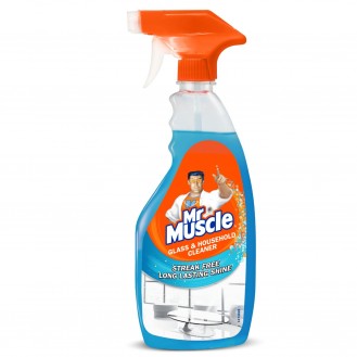 MR MUSCLE GLASS CLNR SUPER ACTV REFILL 500ML