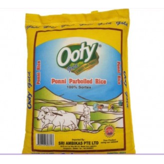 OOTY PONNI PARBOILED RICE 5KG