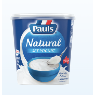 PAULS NATURAL YOG 470G