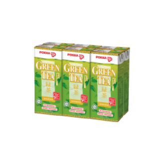 POKKA GREEN TEA 6PCS