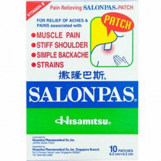 SALONPAS MEDICATED PLASTER 10S