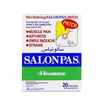SALONPAS PAIN RELIEVING PATCH 20S