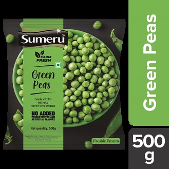 SUMERU GREEN PEAS 500GM