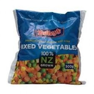 TALLEYS MIXED VEG 500G
