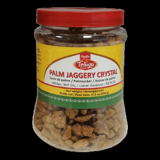 TELUGU FD PALM JAGGERY HALVES 500G