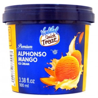 VADILAL ALPHONSO MANGO ICE CREAM-100ML