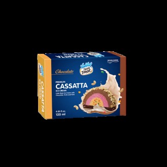 VADILAL CHOCOLATE CASSATTA ICE CREAM 150ML