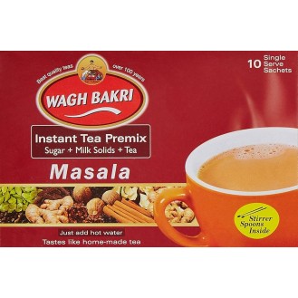 WAGH BAKRI U/S INSTANT MASALA TEA 140G