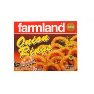 FARMLAND ONION RINGS 400G