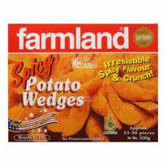 FARMLAND SPICY WEDGES 500G