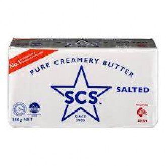 SCS BUTTER SALTED 250GM