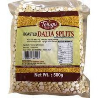 TELUGU FOODS ROASTED DALIA SPLITS 500G
