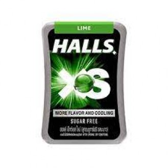 HALLS LIME 12.6G
