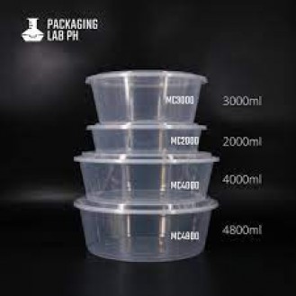 ROUND PLASTIC CONTINER BIG 10S