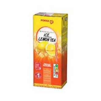 POKKA ICE LEMON TEA PACKET 250ML