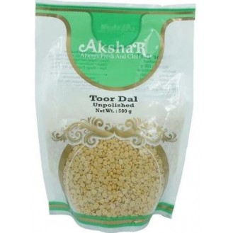 AKSHAR UNPOLISHED TOOR DAL 500G