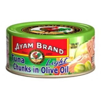 AYAM TUNA CHUNKS IN OLIVE OIL LIGHT 
