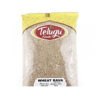 TELUGU FOODS WHEAT RAVA BROWN 1KG