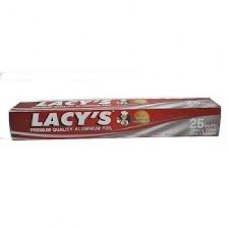 LACYS QUALITY ALUMINUM FOIL 25SQFT