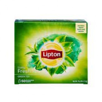 LIPTON FRESH GREEN TEA (50*1.5G)