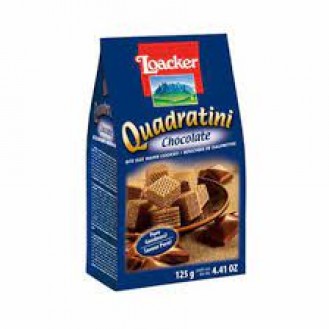 LOACKER MINI WAFER CHOCOLATE 125G