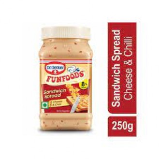 FUN FOODS CHEESE CHILLI SPREAD 250G
