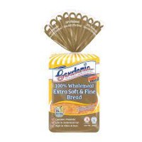 GARDENIA 100% WHOLEMEAL ES&FINE BREAD 400GM