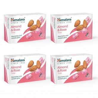 HIMALAYA ALMOND & ROSE SOAP 125G(4*1)