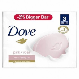 DOVE PINK ROSE BB BAR 3*125G