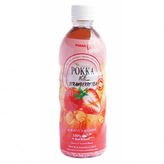 POKKA STRAWBERRY TEA 500ML