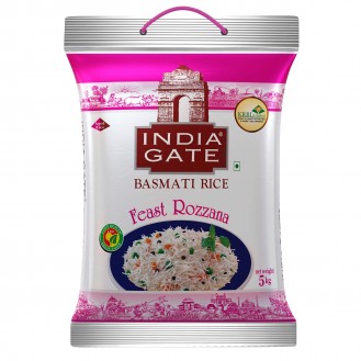 INDIA GATE ROZZANA BASMATI RICE 5KG