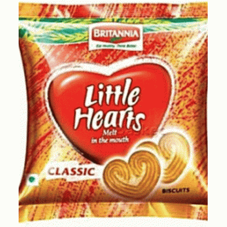 BRITANNIA LITTLE HEARTS 75G