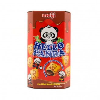 MEIJI HELLO PANDA CHOCOLATE BISCUIT 50G