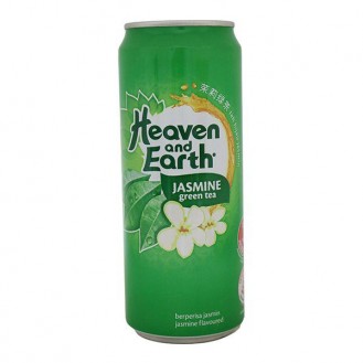 H&E JASMINE GREEN TEA CAN -300ML