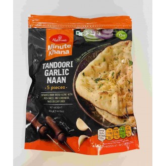 HALDIRAMS TANDOORI GARLIC NAAN 400G