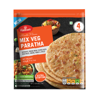 HALDIRAMS MIX VEG PARATHA-400G