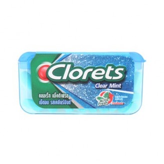 CLORETS  CLEAR MINT-12G