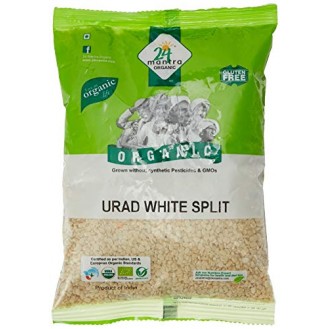 24 MANTRA ORG URAD DAL WHITE SPLIT 500G