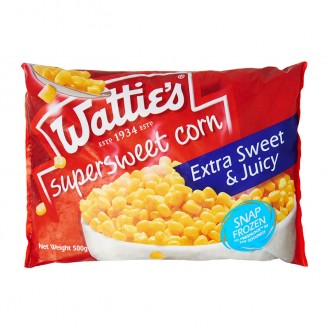 WATTIES SWEET CORN 500G
