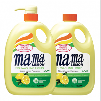 MAMA LEMON REG DISHWASHING LIQUID - 1000ML+1000ML MAMA LEMON REG DISHWASHING LIQUID - 1000ML+1000ML