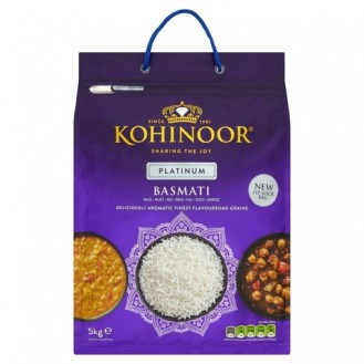 KOHINOOR EXTRA FLAVOR BASAMATHI RICE - 5KG